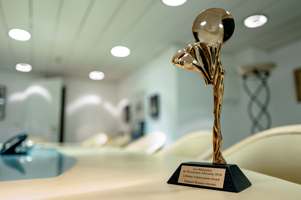 Le prix accordé à Monsieur Samuel Dossou-Aworet 